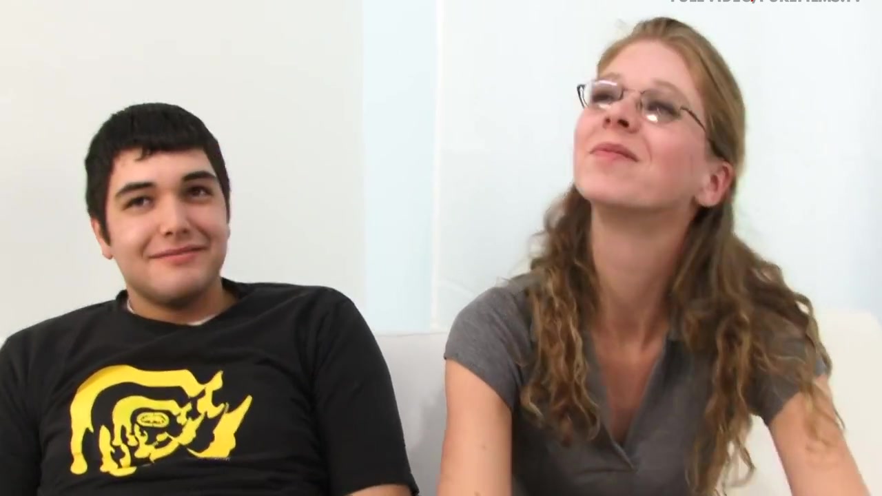 Purefilms - Blonde Girl With Glasses Gets Fucked By A Big Black Cock In Front Of Her Boyfriend