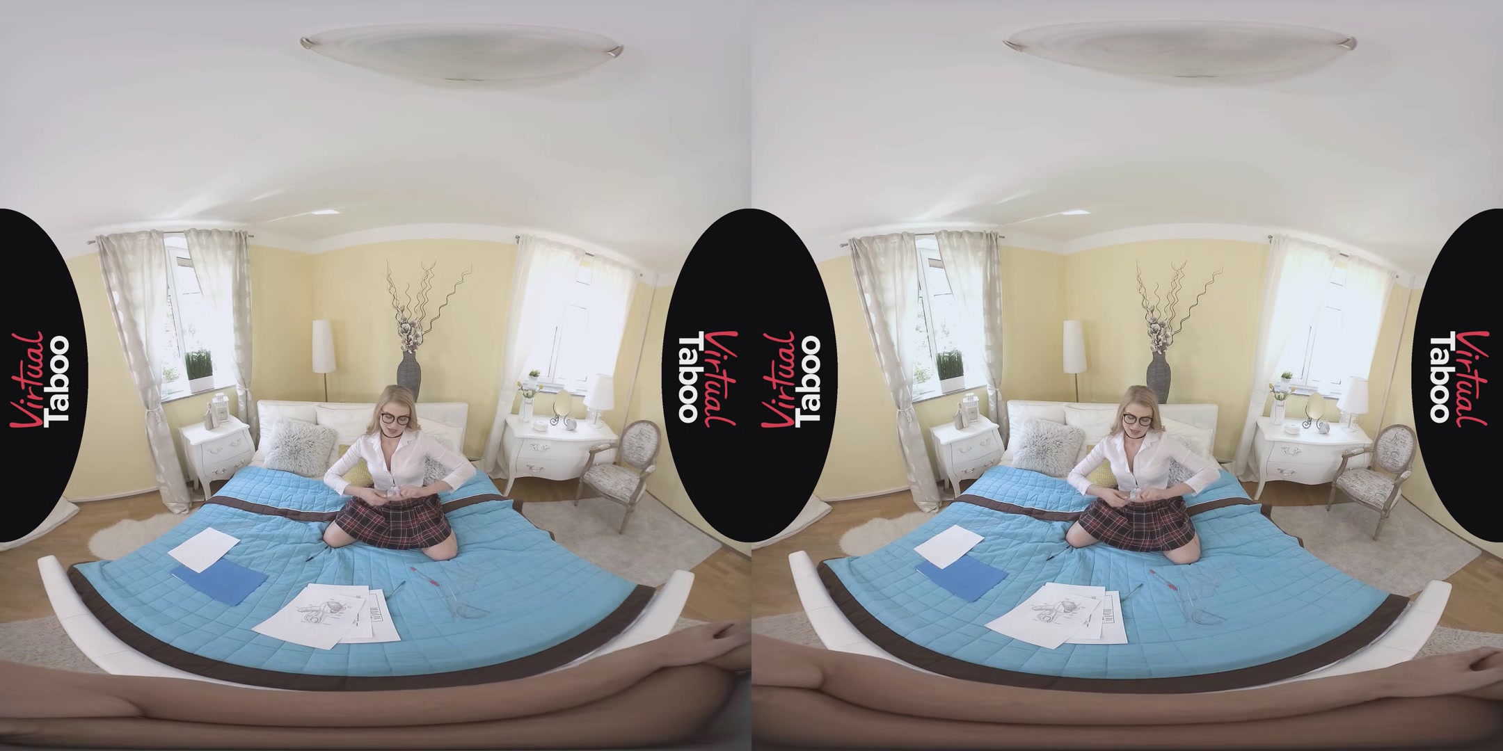 Lucy Heart VR Porn: Yes Daddy, Let's Do Homework - VirtualTaboo