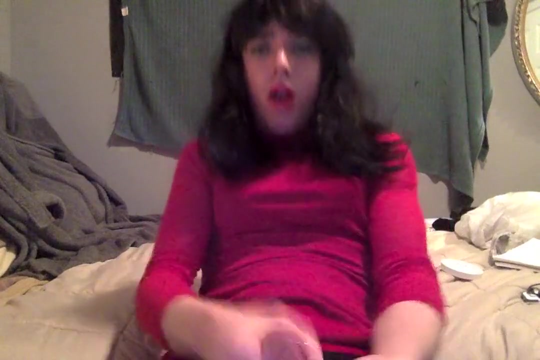 Sissy Eats Her Own Cum