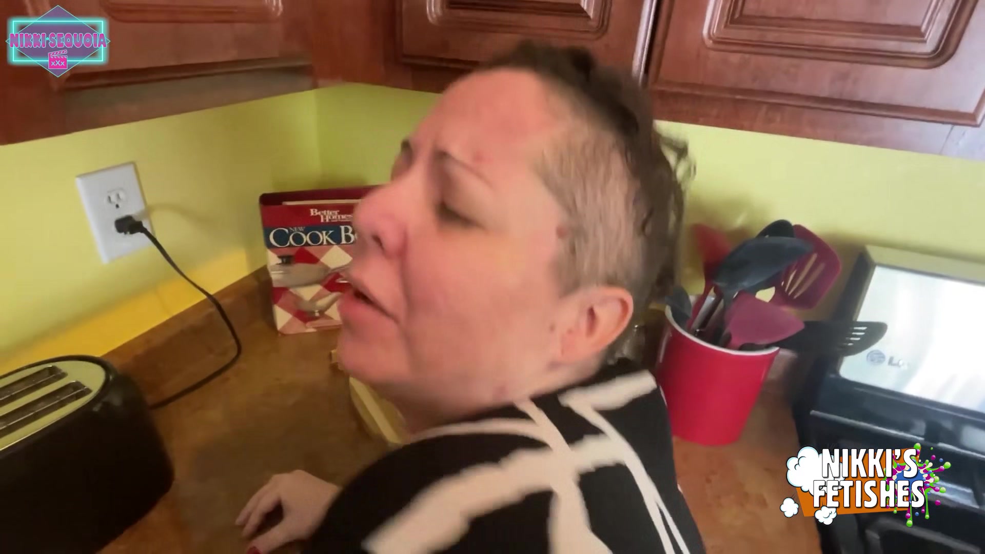 NIKKISFETISHES - Nikki Sequoia Screwed In The Kitchen