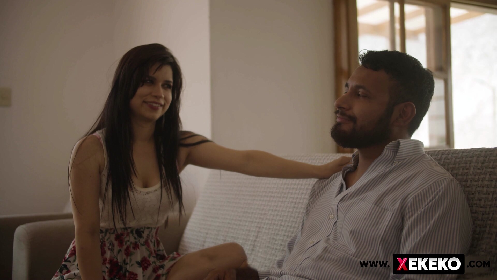 His friend arrives on a trip and seduces him (ends badly).
