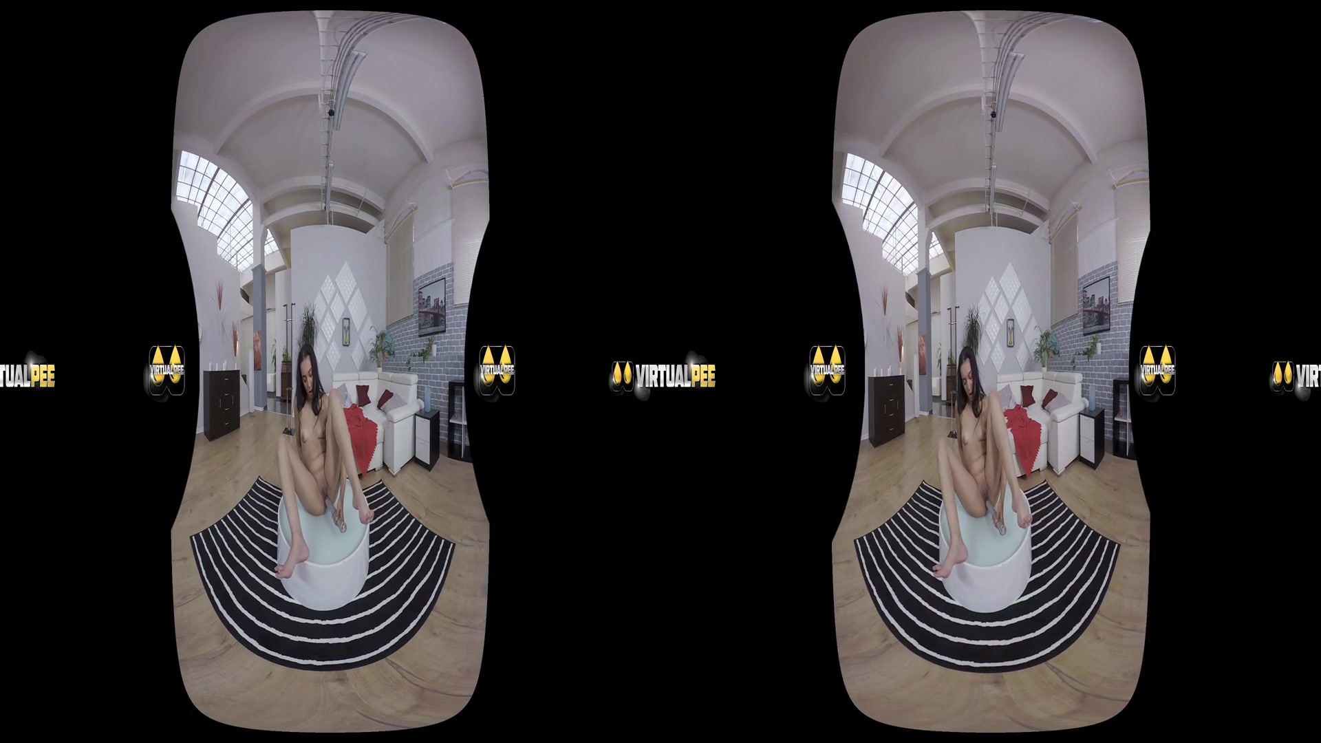 Amanda Estela in The Glass Dildo - VirtualPee