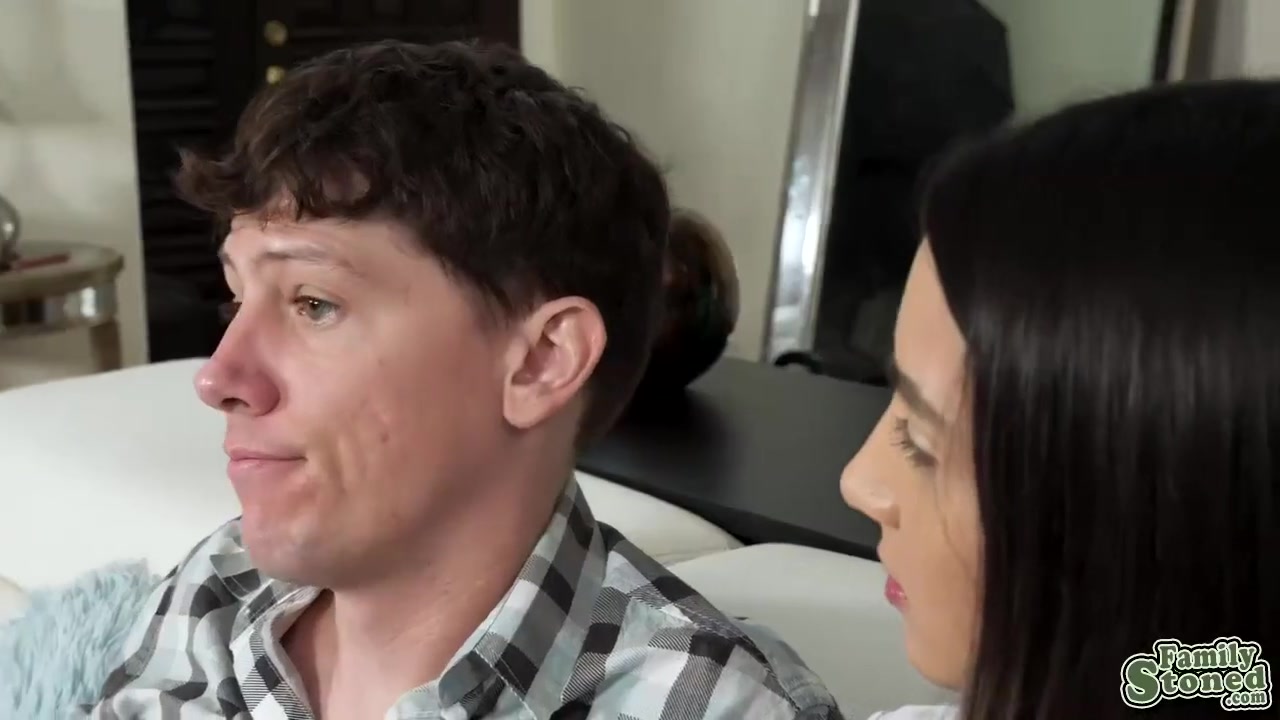 Stepbrother Whips Out His Big Boner For His Stepsister To Slobber