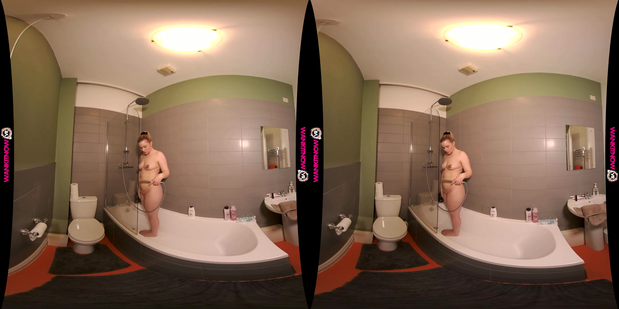 Have Some Wanking Fun - Amateur Blonde Solo in the Shower