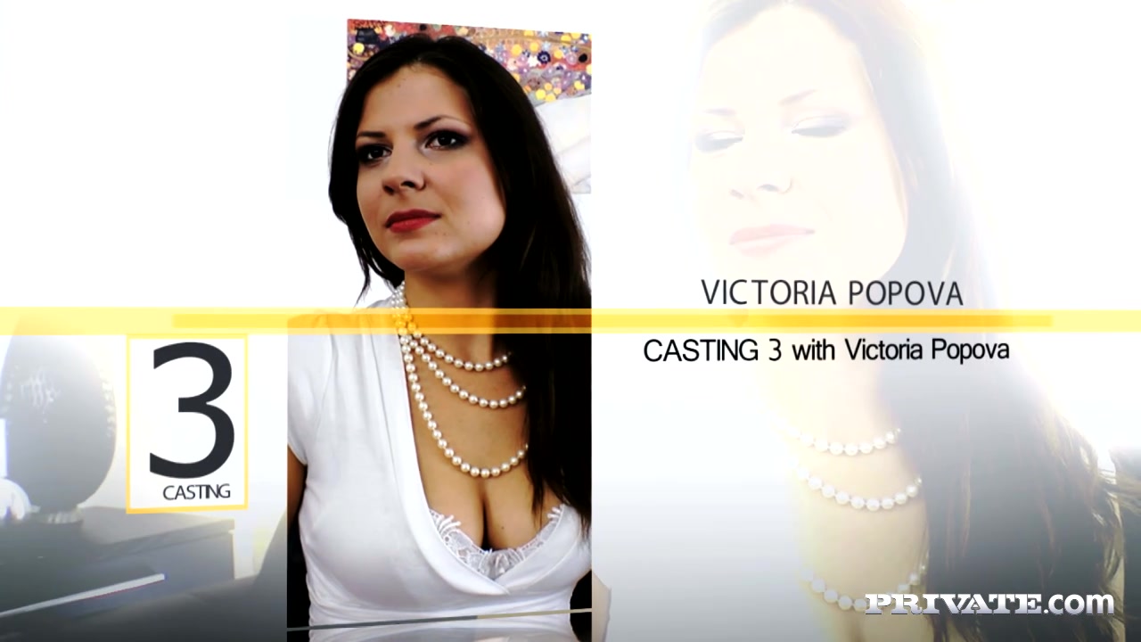 Sexy Russian Busty Brunette Victoria Has a Hardcore Casting Audition
