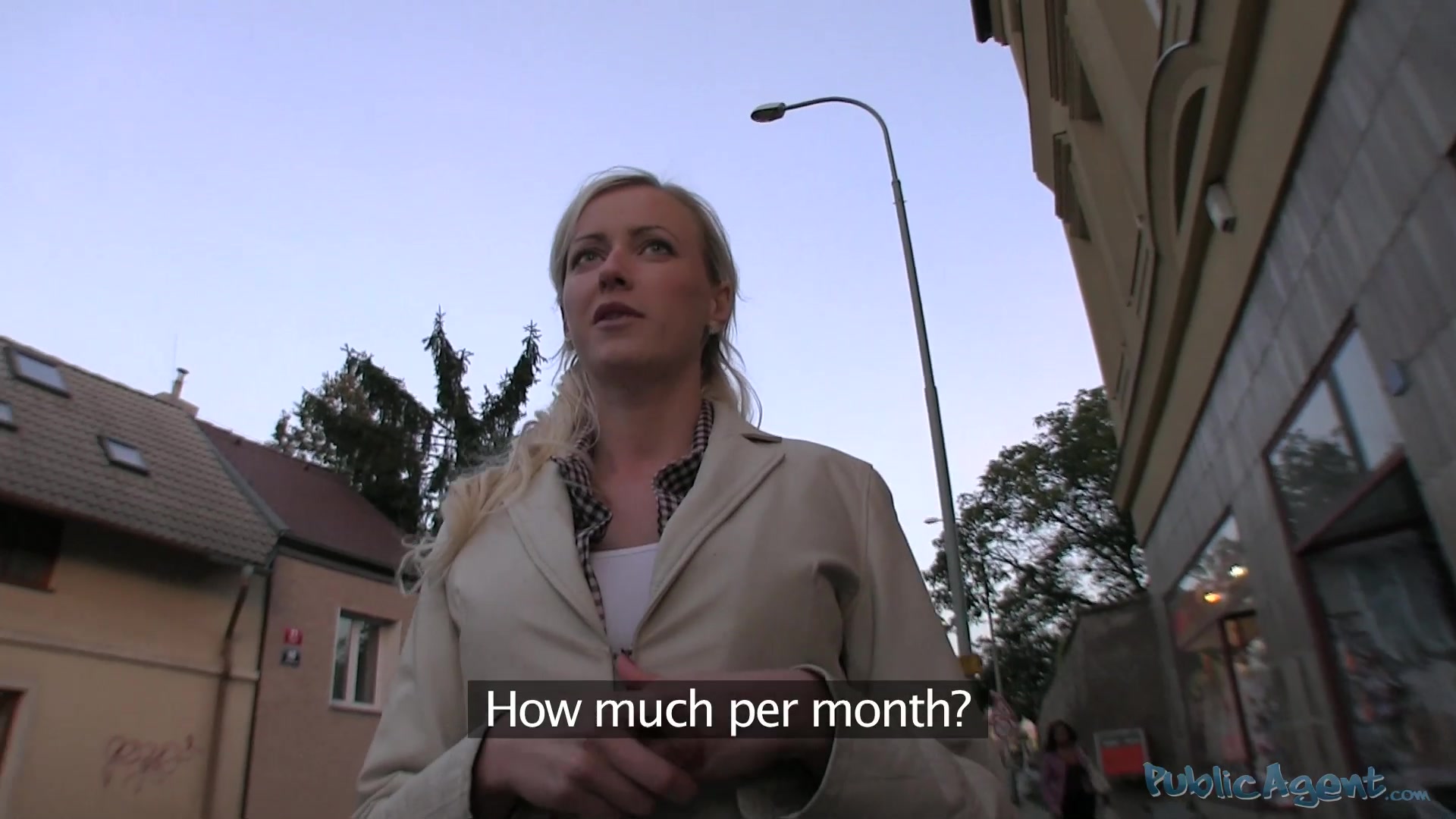 PublicAgent Movie Scene. Vicky