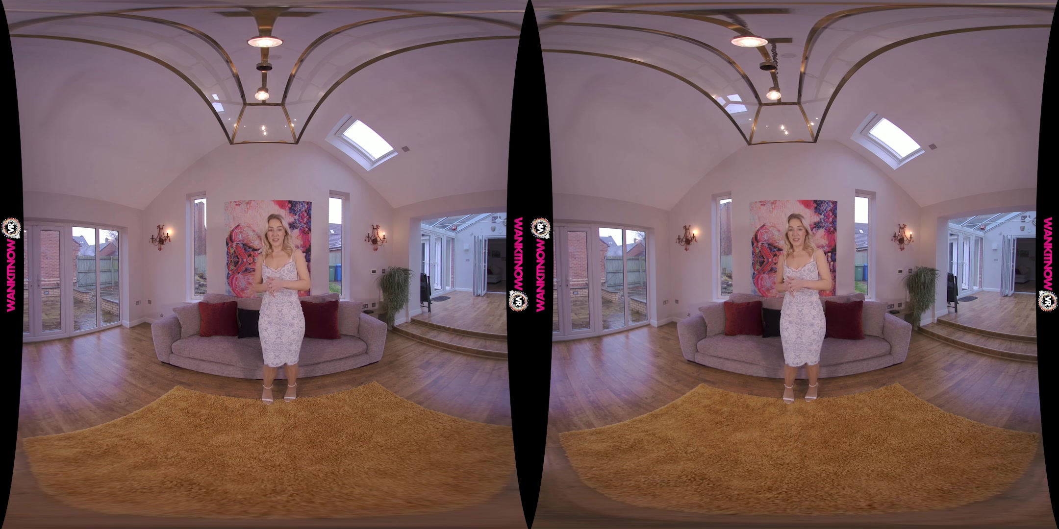 Horny First Date featuring Amy W - WankitNowVR