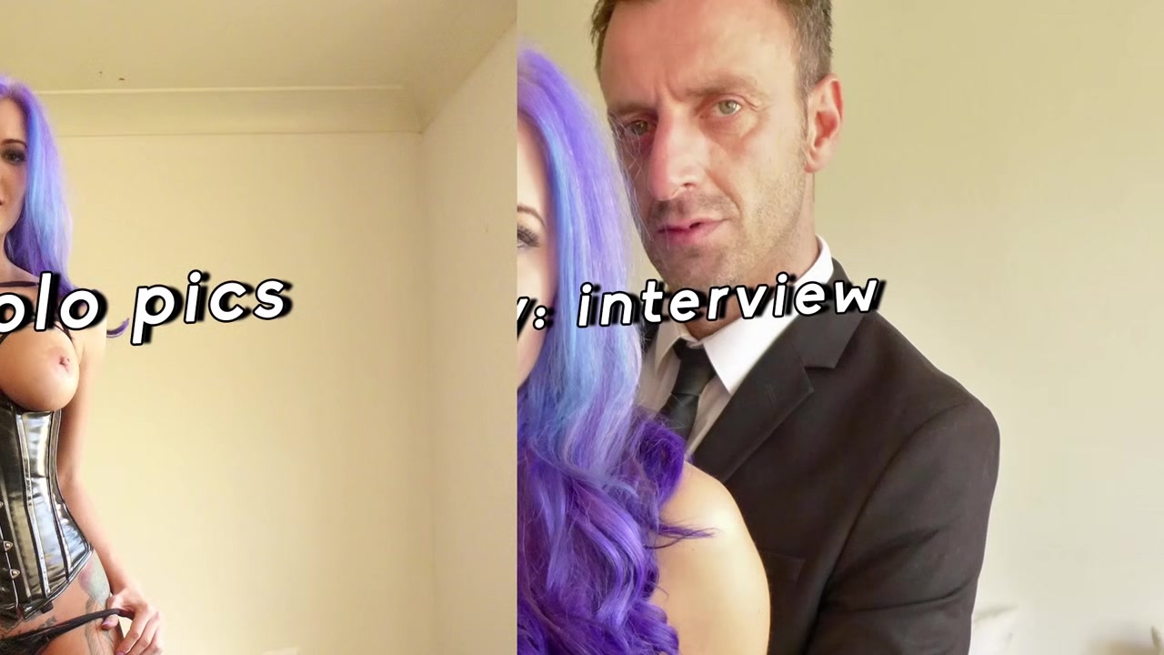 Goth subslut Alexxa Vice ass roughly dicked while using toys