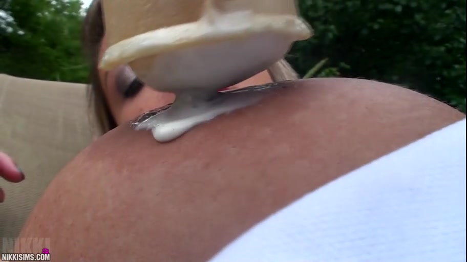 Nikki Ice Cream Bikini Video