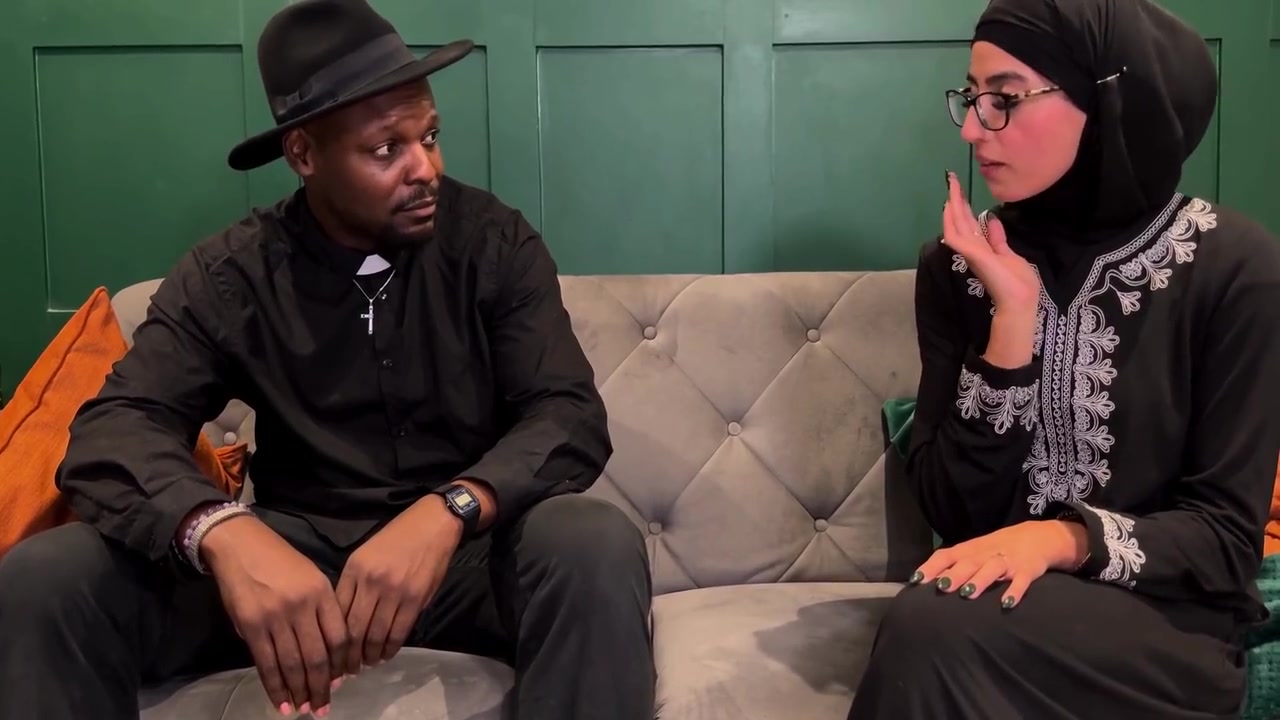 Hijabi Is Blessed By Stepfather Dimitris Holy Water With Aaliyah Yasin