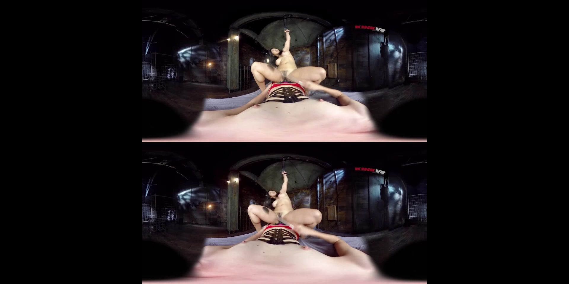 Mona Wales & Mia Little in Lezdom's Hole POV - KinkVR