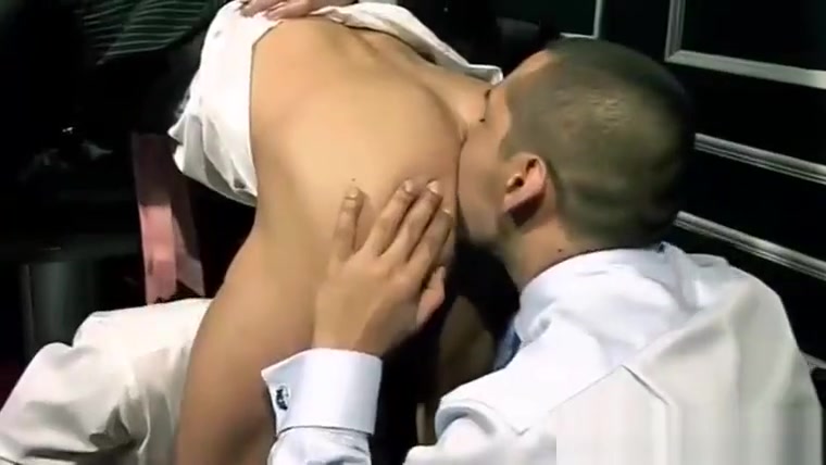 Horny guys fucking hot boss