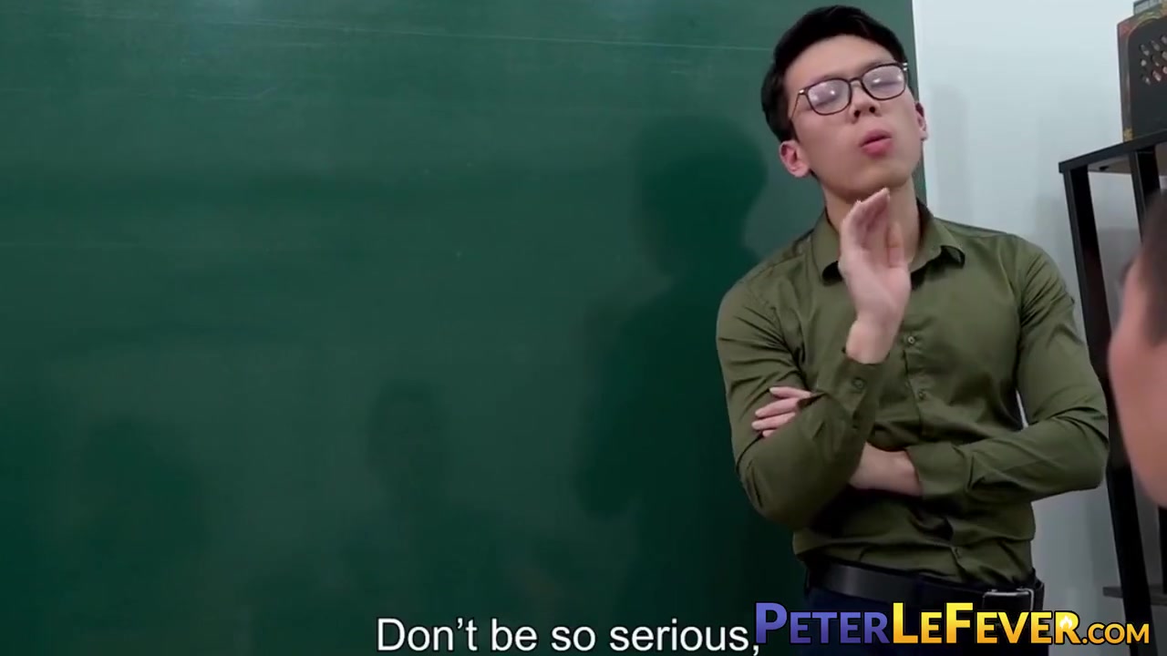 Henrique Silva - Asian Yowei Takes His Student 18+ Hens Cock Until They Both Cum