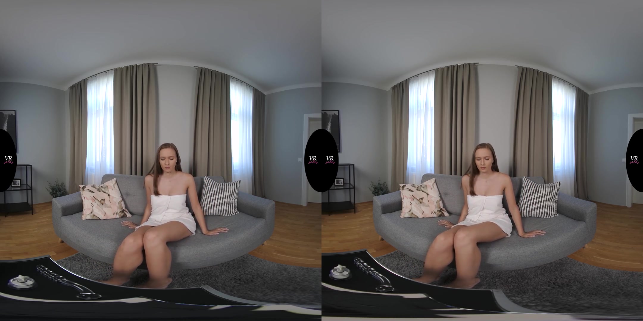 Stacy Makes Her Swollen Pussy Cum - Busty Babe Solo Masturbation and Pussy Pumping