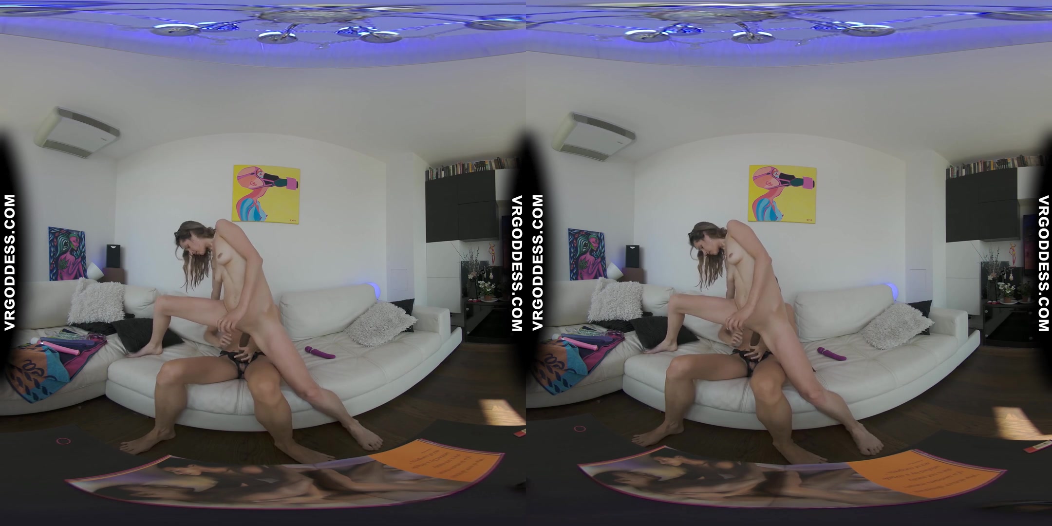 Huge Dildo Lesbian Fucking Kama Sutra Extremely Deep Pussy Stretching Miss Pussycat With Josie