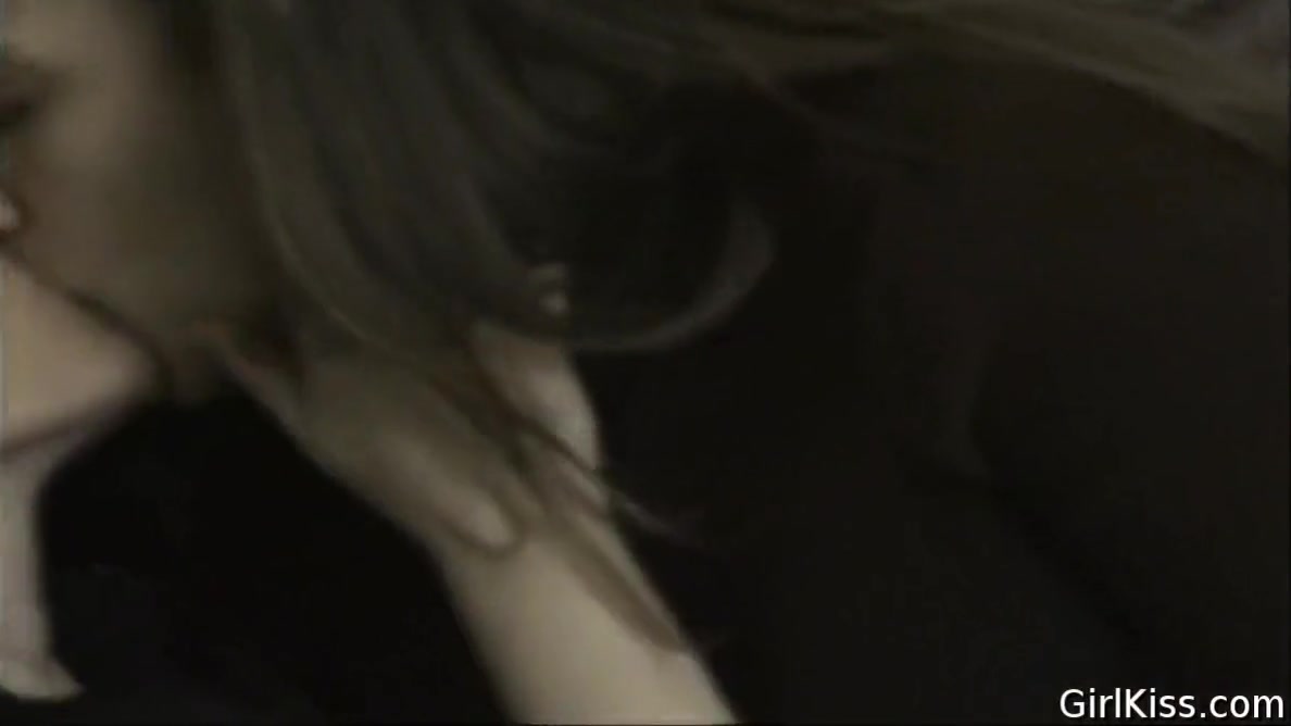 Lesbians Making Out On Couch