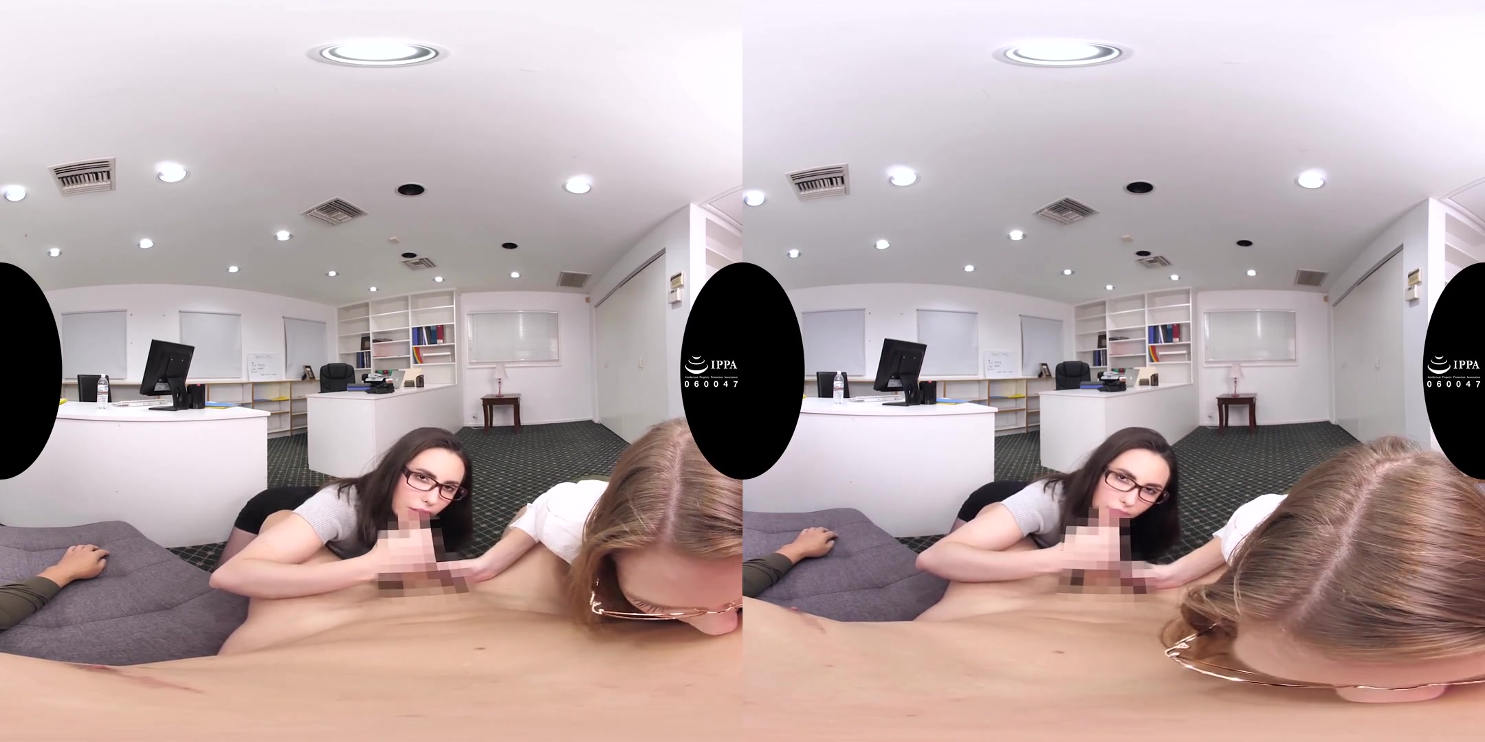 Casey Calvert & Ashley Lane in Casey and Ashley LA Harem Vacation 1 - ChinChinVR