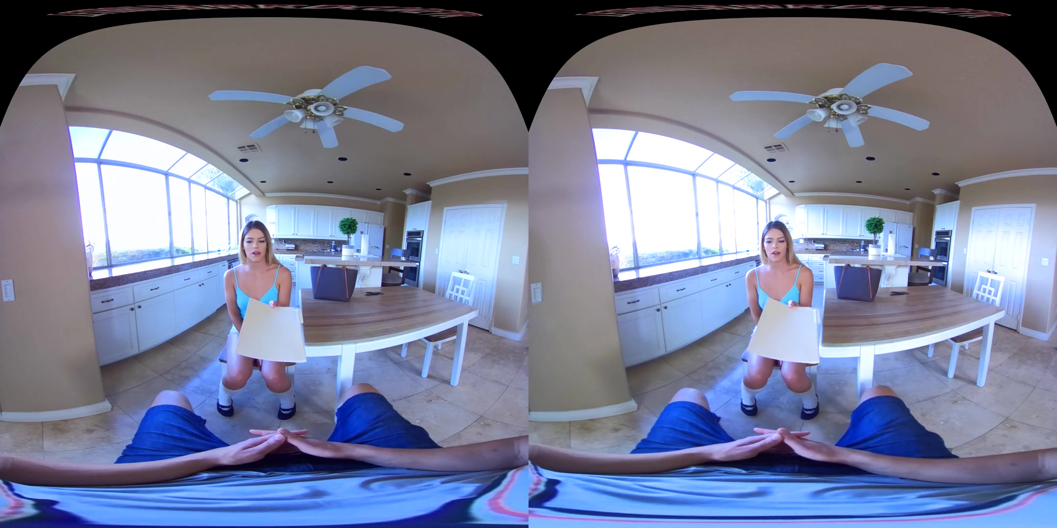 Nanny With a Round Fanny - Cute teen 18+ Hardcore POV