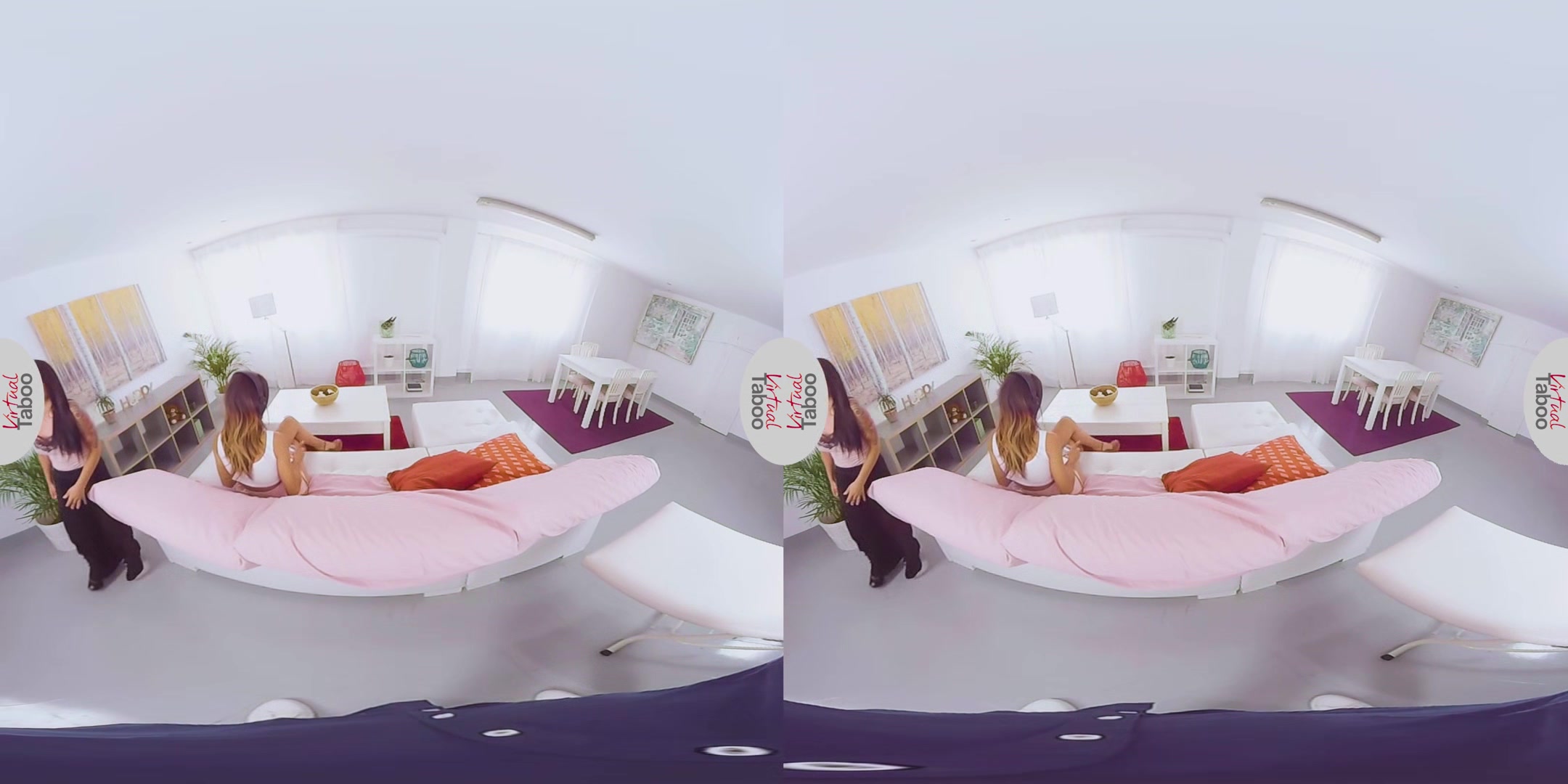 Bianka Blue, Raquel Martin VR Porn: Mom Thinks Daughter Is No Problem - VirtualTaboo