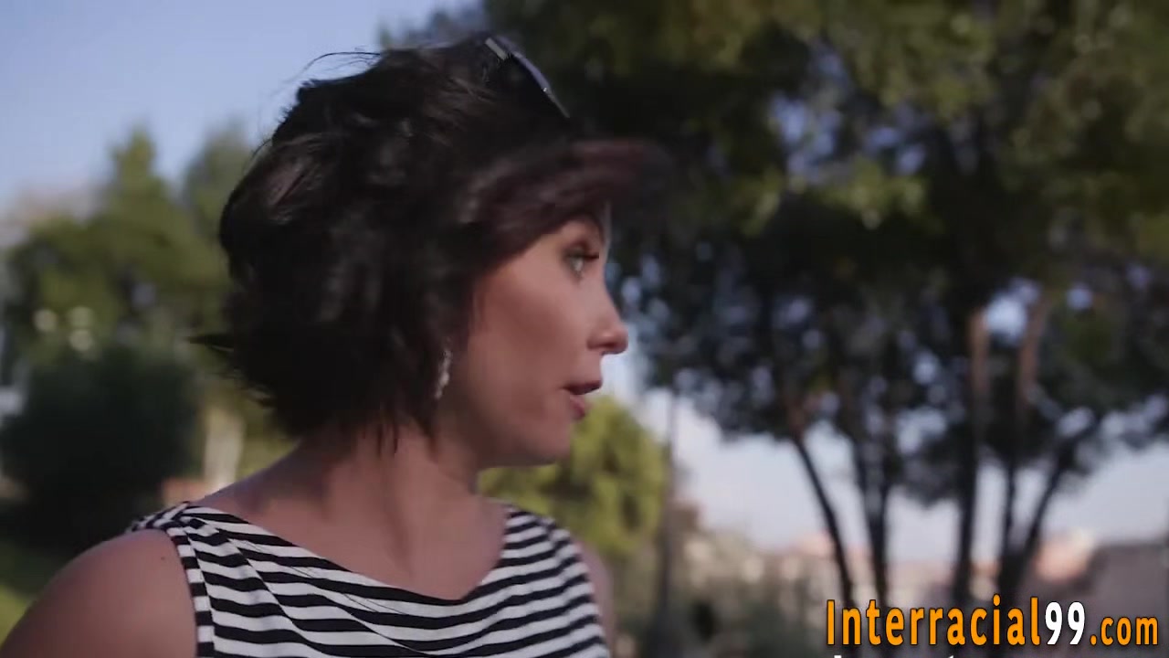 MILF Anally Rides BBC POV - Interraced