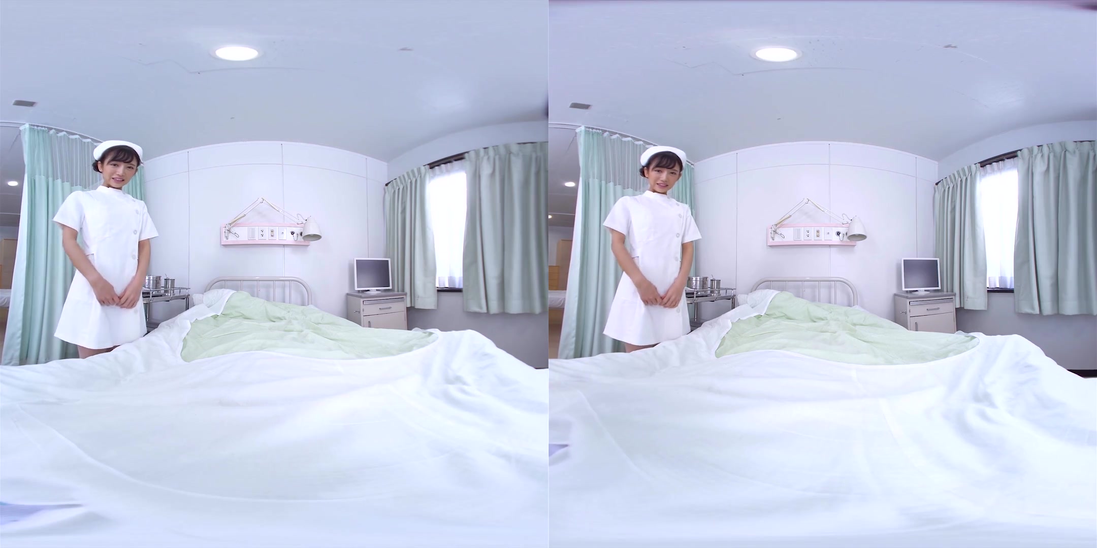 Creampie Visits in the Hospital 2 - Asian Nurse Riding