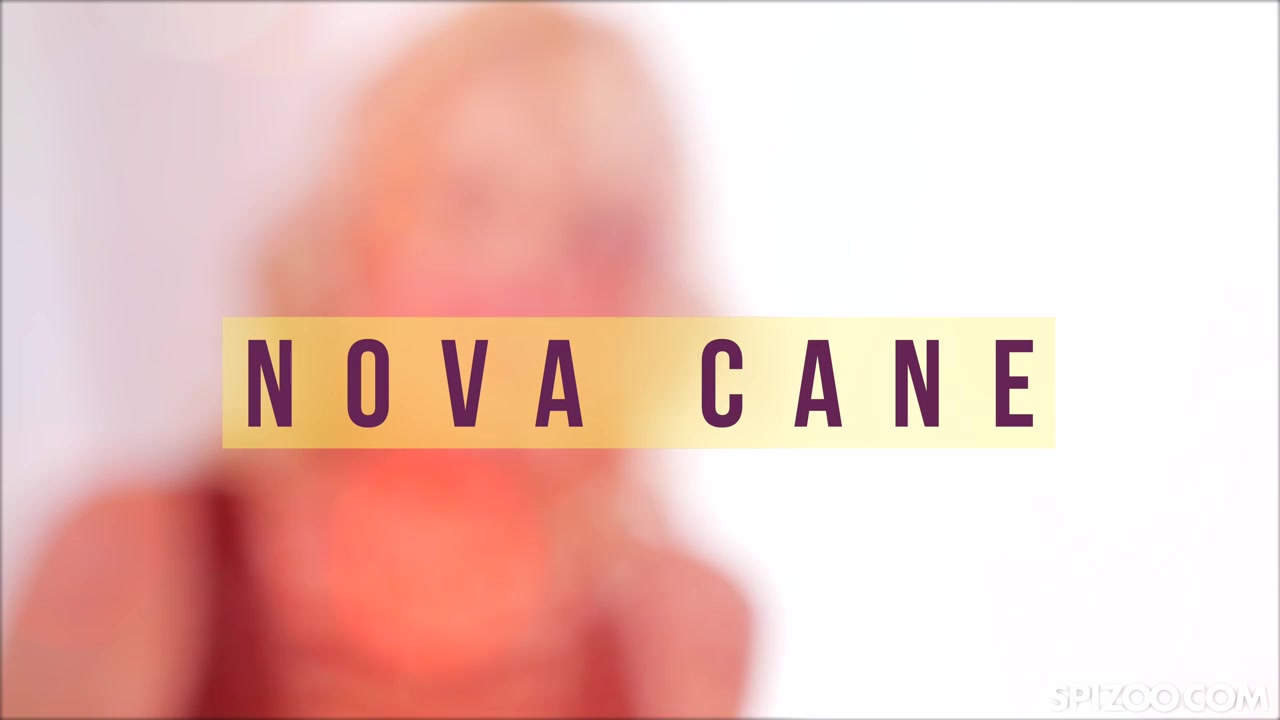Horny Blonde Nova Cane POV Blowjob - Spizoo