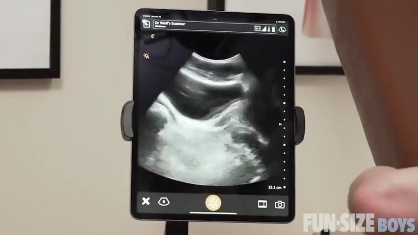 Doctor Giving An Ultrsound Creampie To His Bottom B!tch!!