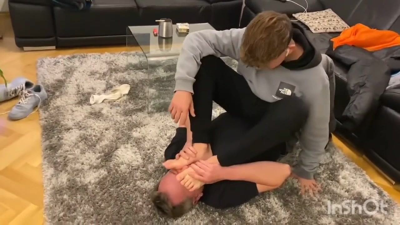 German sneaker master feet licking