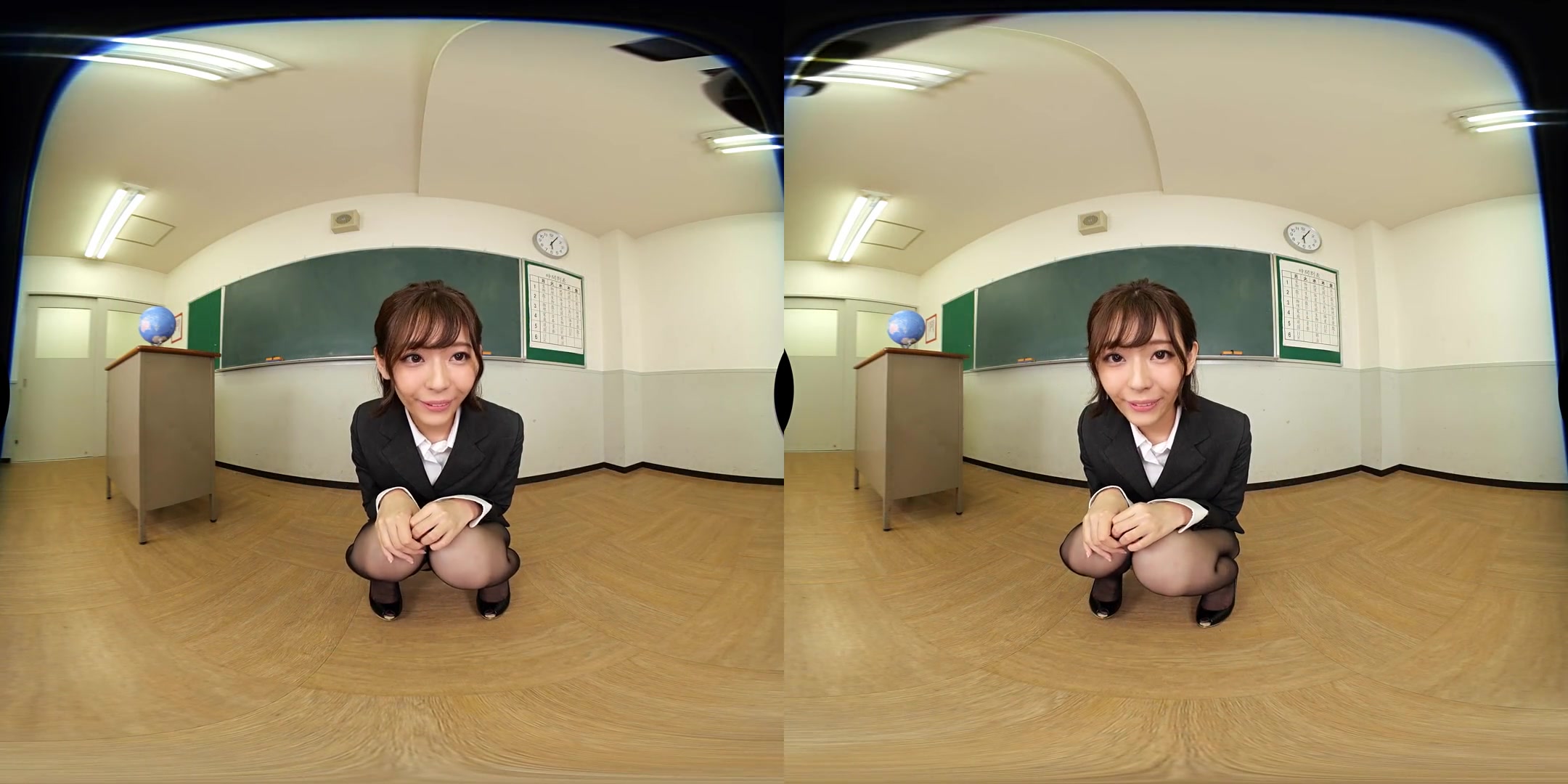 Growing Up by Touching Yui Kohinata's Body; Sexy Busty Teacher Softcore Non-Nude