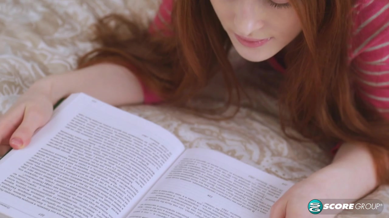 Redhead Jia Lissa Fingers Her Red Bush