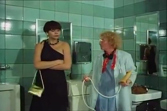 Desiree Cousteau in vintage sex movie with nasty sex in the toilet