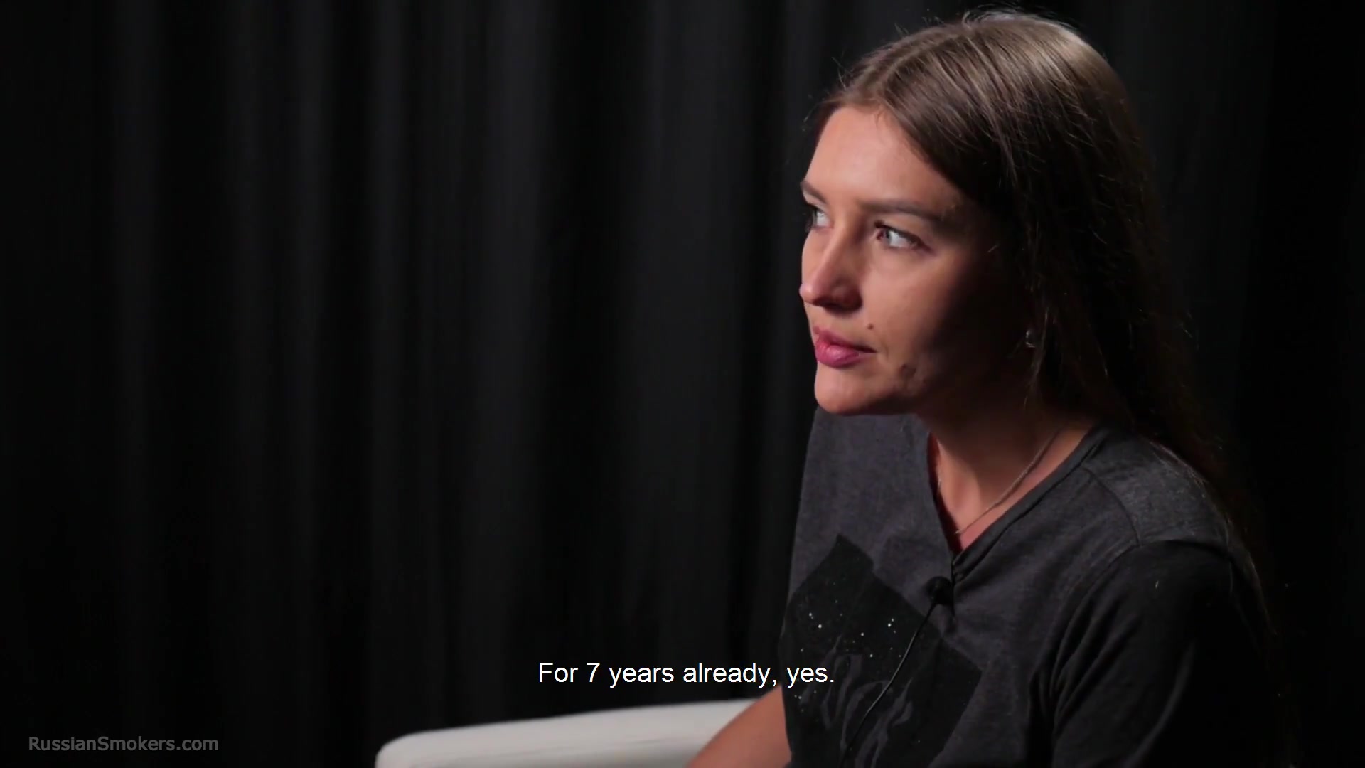 Kate Is Giving An Interview And Smoking 100mm Cigarettes