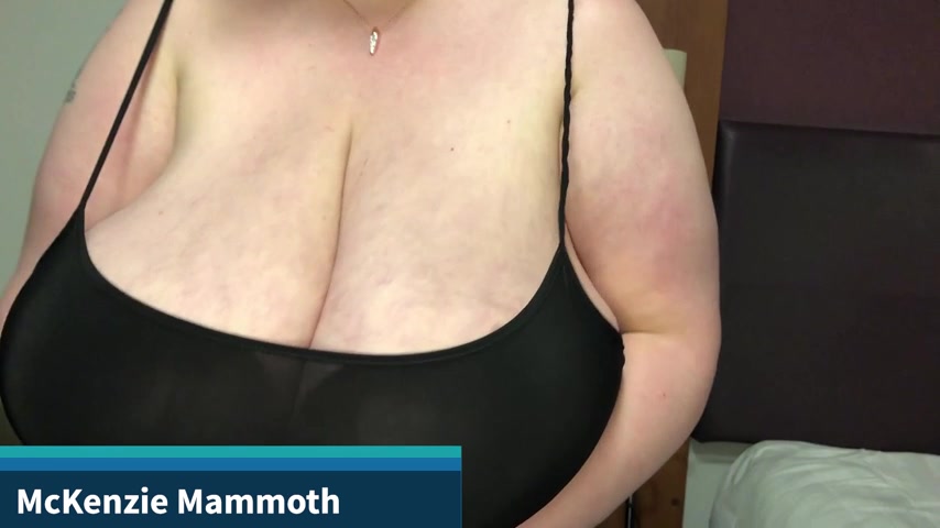 McKenzie Mammoth shows off her massive cleavage - SecretHandful