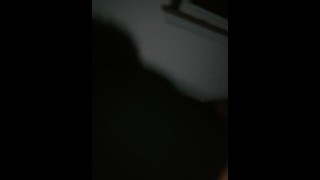 Black slut riding dick