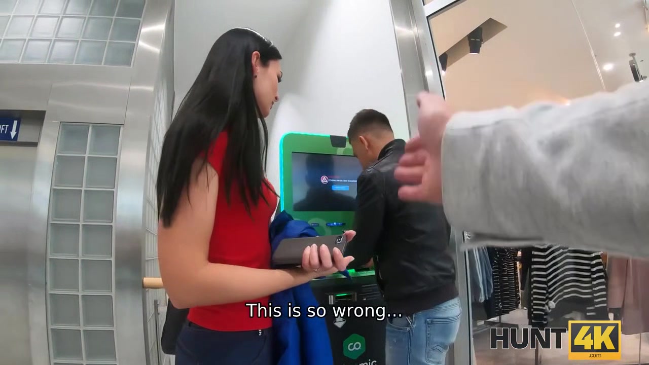 HUNT4K. Impressive model gets fucked hard by hunter for a Bitcoin
