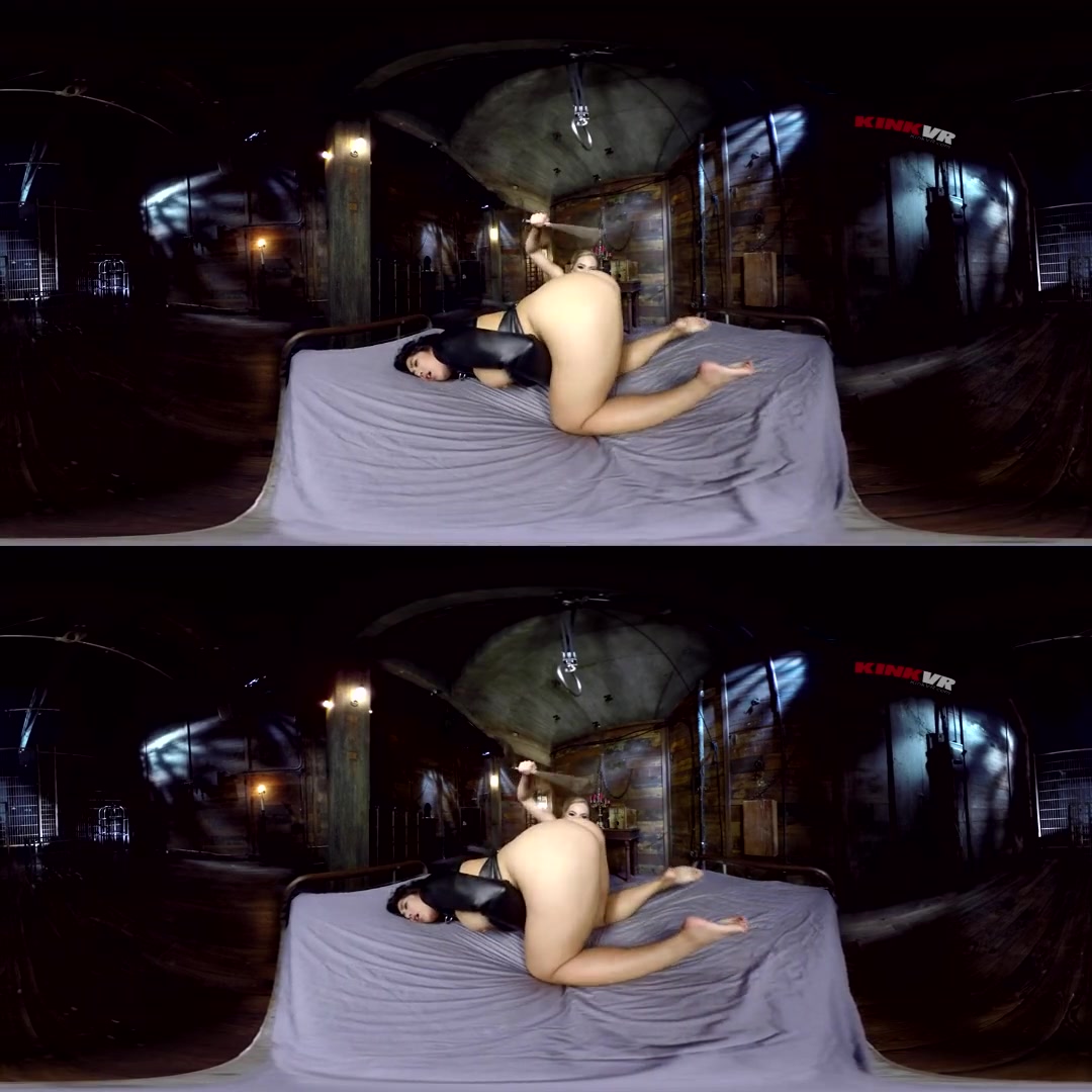 Mia Li & Mona Wales in Mona Wales Trains Her Kinky Lesbian Pet - KinkVR