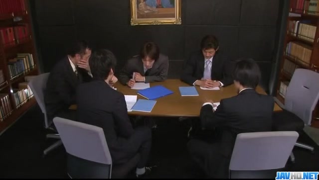 Office bimbo, Maki Hojo, plays with - More at 69avs.com