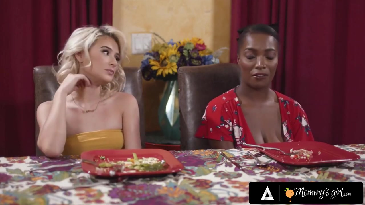 Christie Stevens In Busty Milfs And Ebony Mystique Swap Their Stepdaughter During 4-some