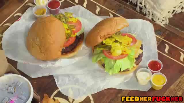 Dinner For One, Sex For Two - Feedherfuckher