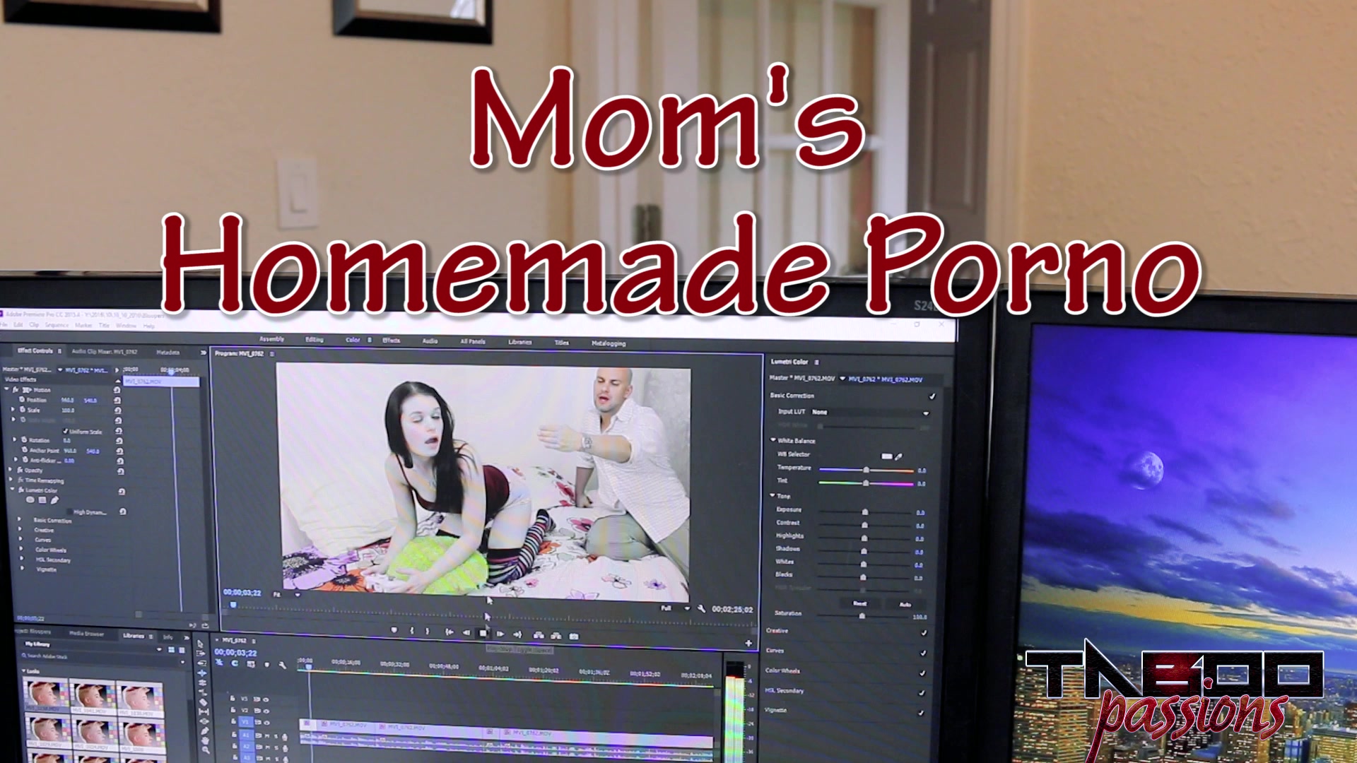 Making A Porno With My Stepmom