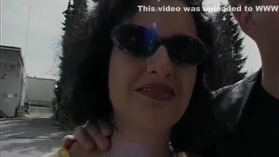 Horny Milf Fucks Two Guys In The Parking Lot