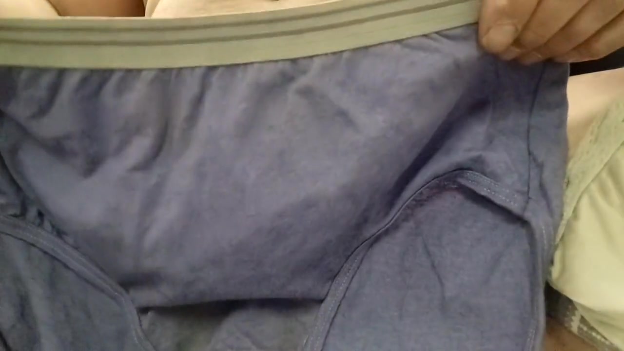 Stroking My Penis Off With Favorite Panties In The Pressure Room At My Step moms