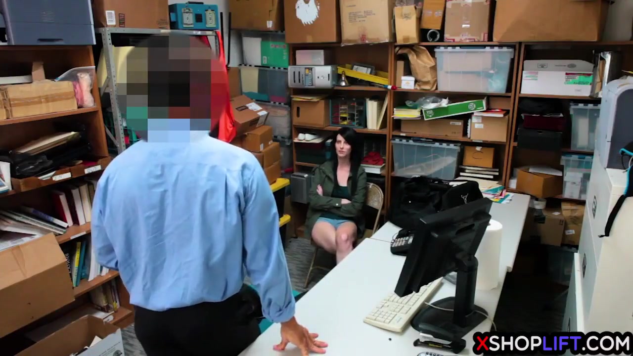 Slender teen 18+ Suspected And Fucked By A Security Guard