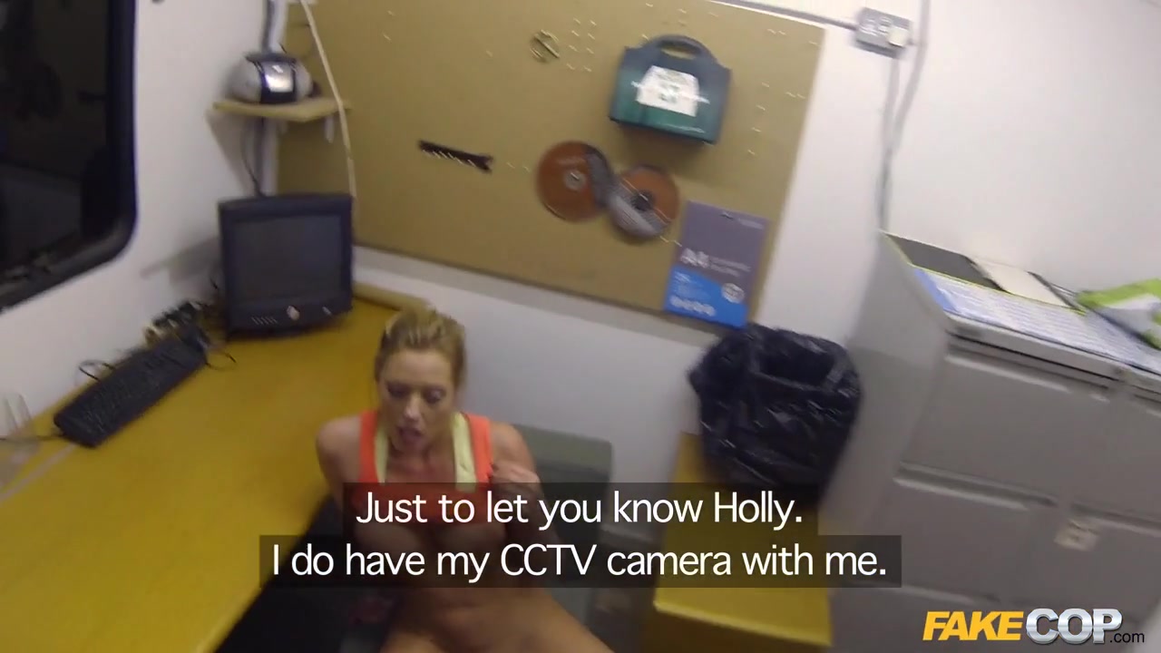 Holly in Hot gym MILF pulled over and fucked - FakeCop