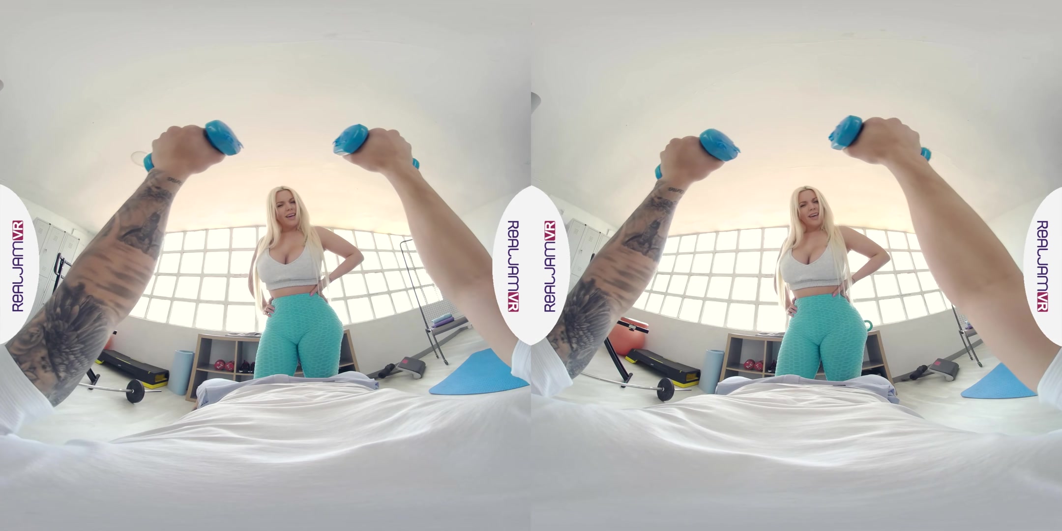 Workout with Blondie - RealJamVR