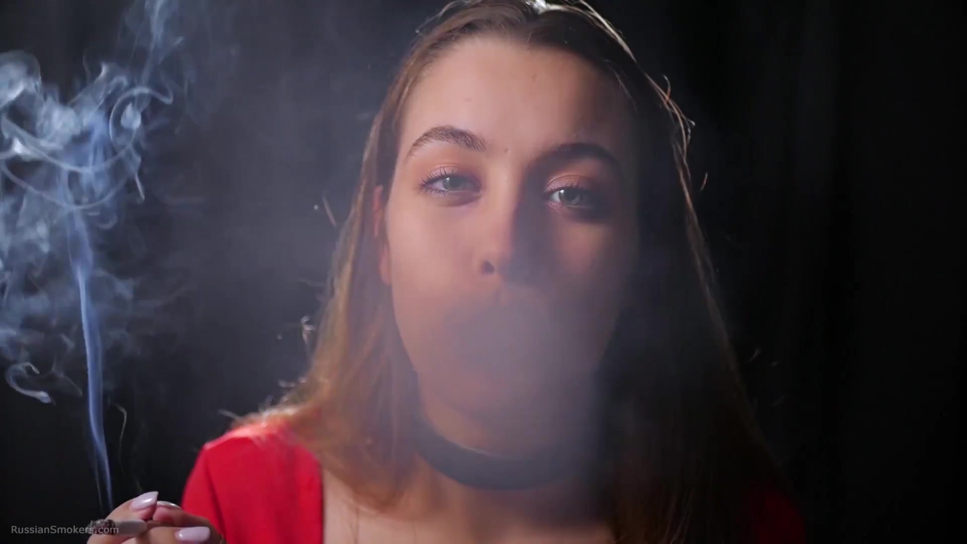 Ksenia Is Smoking Two Different Cigarretes In This Video