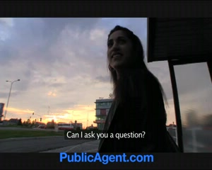 PublicAgent Non-Professional Asian anal sex outside on the car
