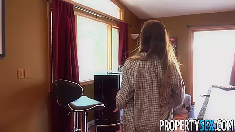 PropertySex Tight teen 18+ Summer Brooks Fucks To Get House
