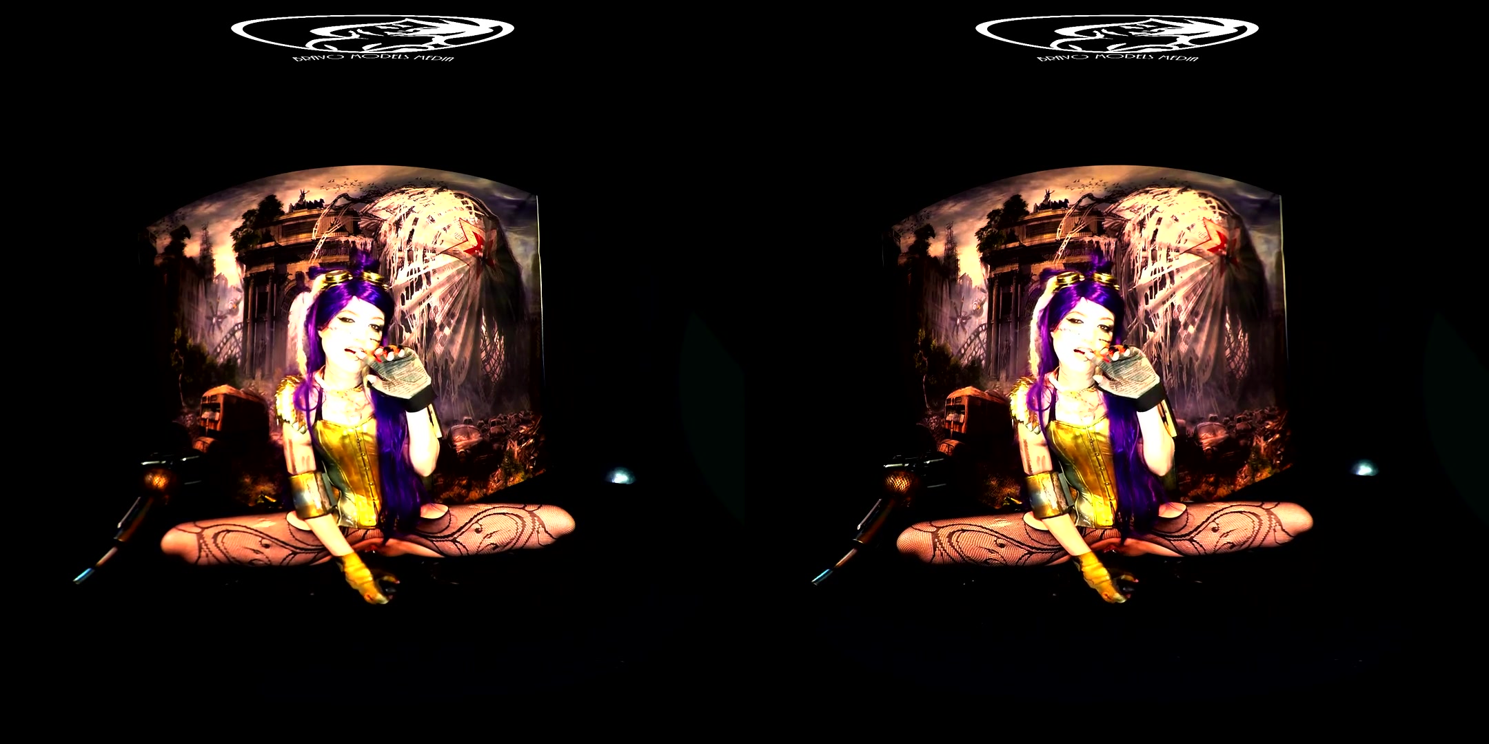 361 - Lena Art; Psychedelic Solo Tease - SexLikeReal