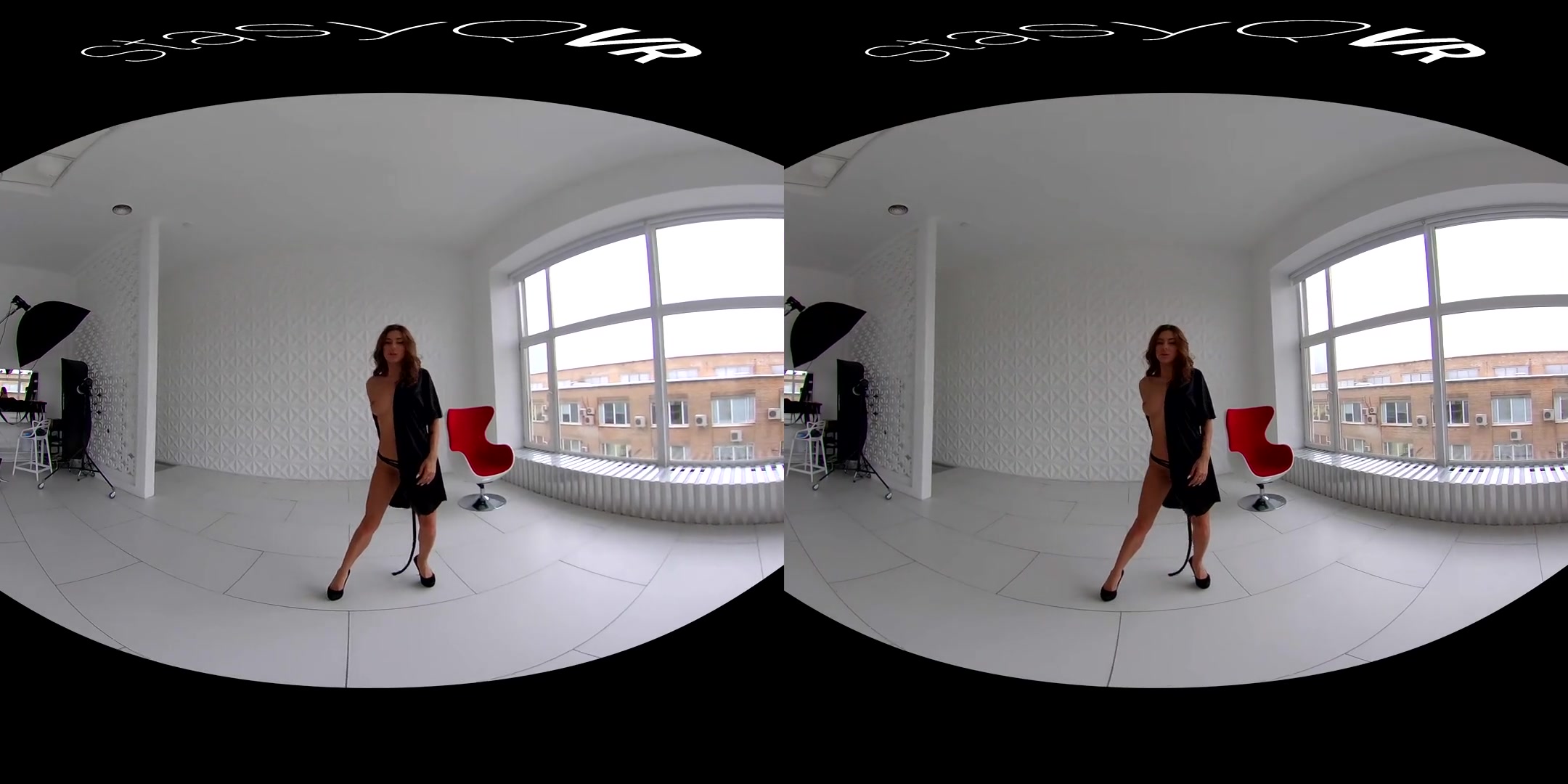 Sandra Wellness in Long Legs and Lace - StasyQVR